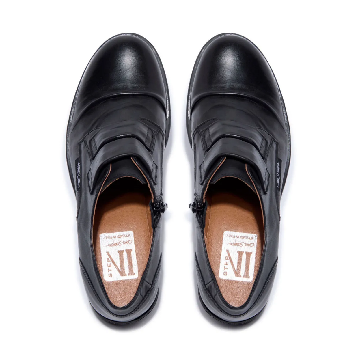 Gabbi Leather Slip On Flats