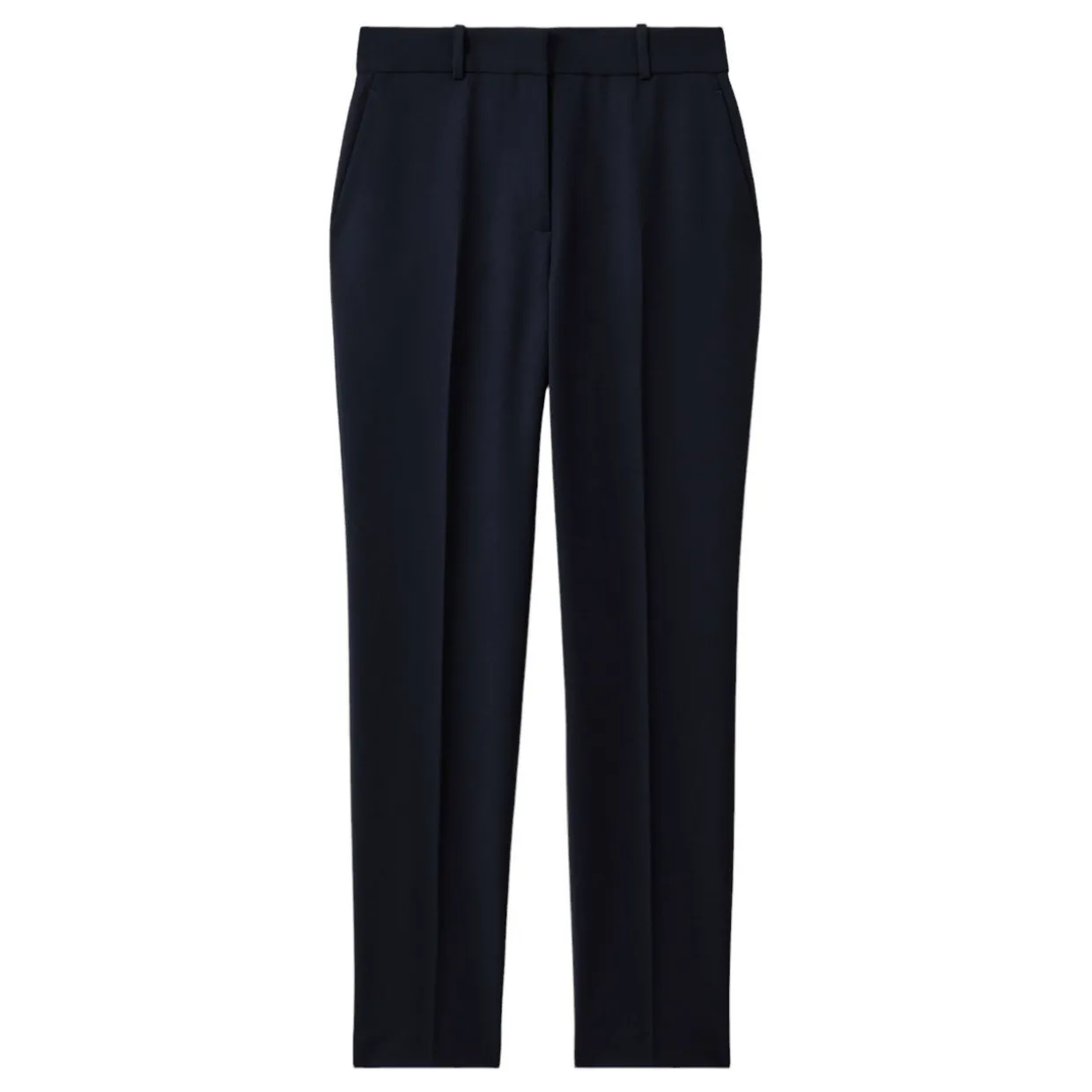Gabi Mid-Rise Straight Leg Trousers