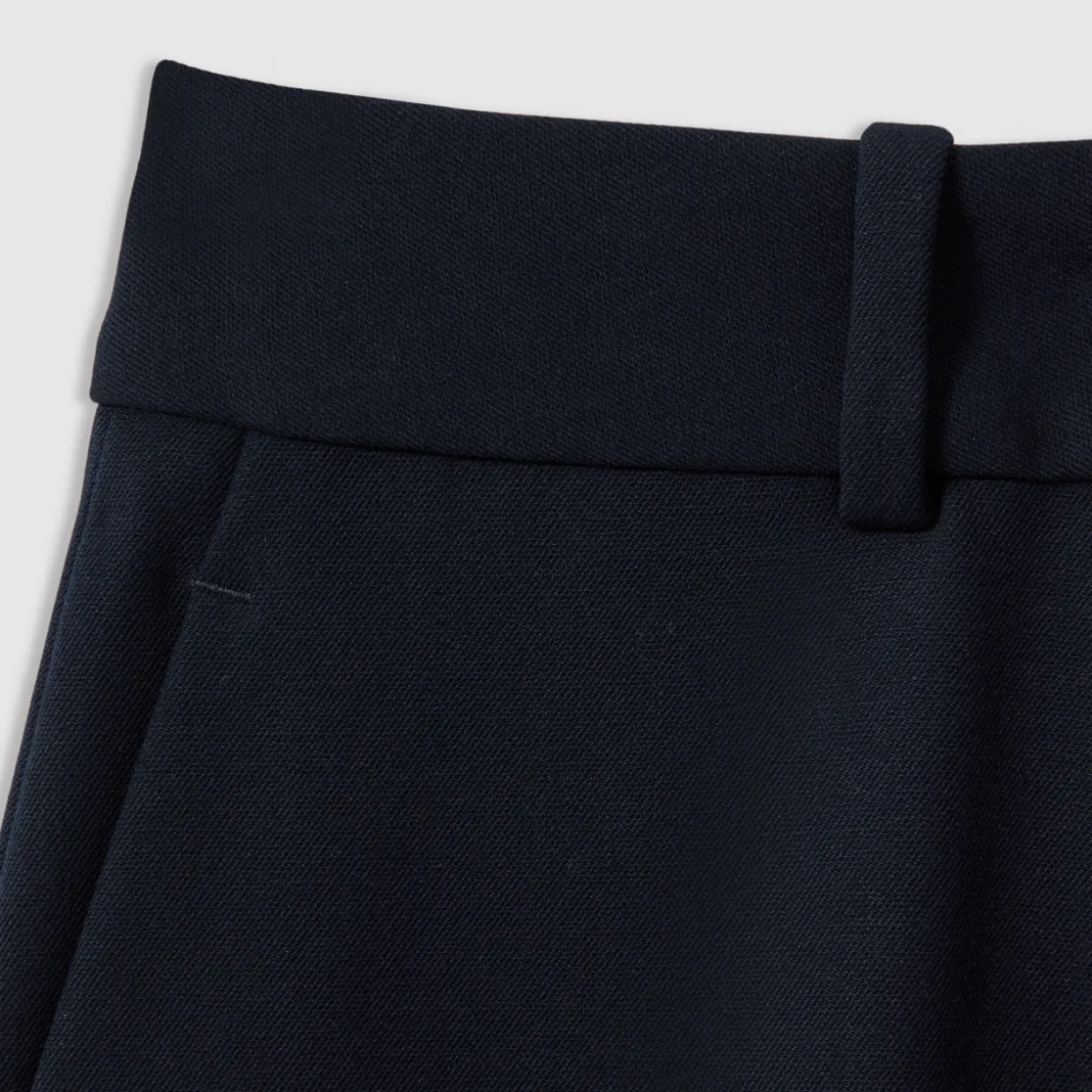Gabi Mid-Rise Straight Leg Trousers