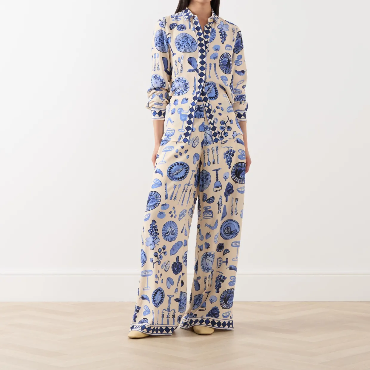 Gala Printed Blouse