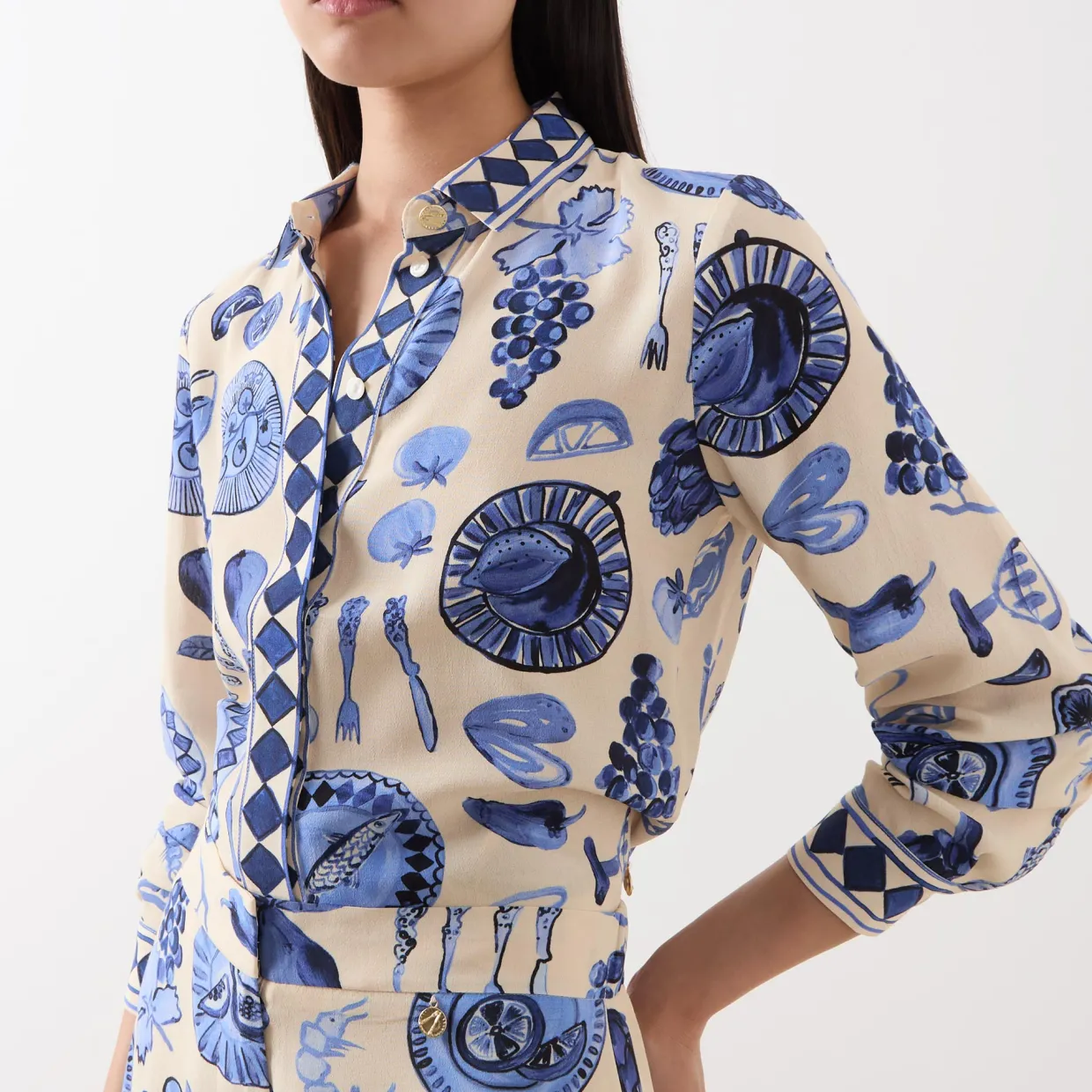 Gala Printed Blouse