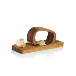 Garlic Press With Chopping Board