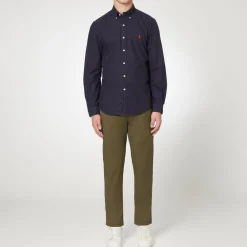 Garment Dyed Classic Slim Fit Shirt