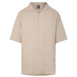 Garment-Dyed Linen Shirt