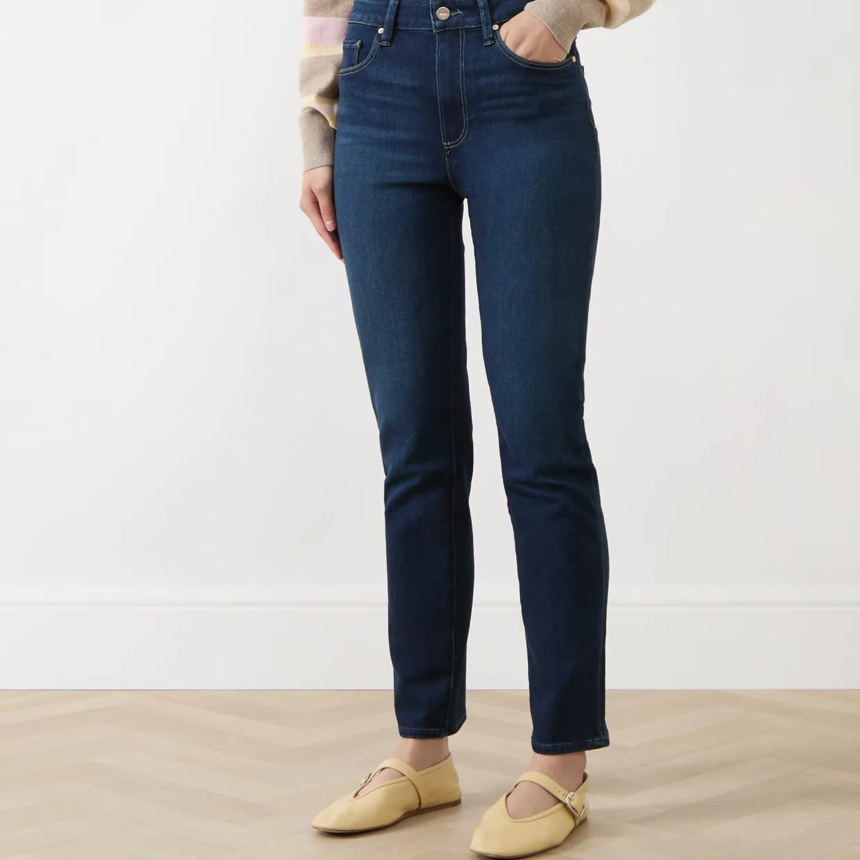 Gemma High-Waisted Skinny Jeans