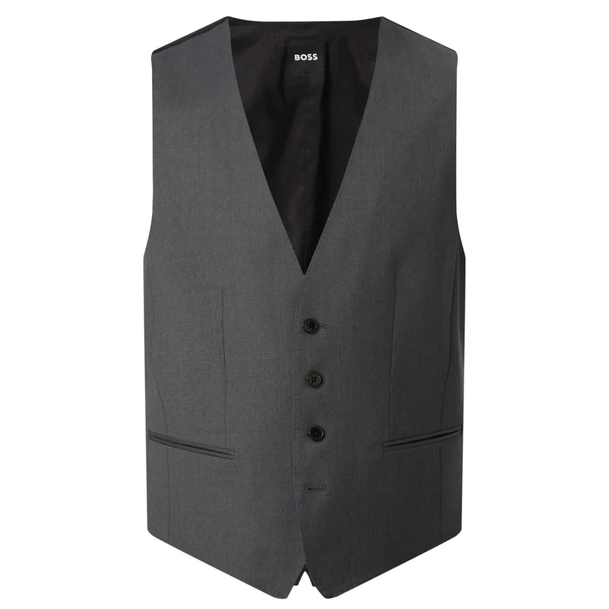 Genius Slim Fit Wool Waistcoat