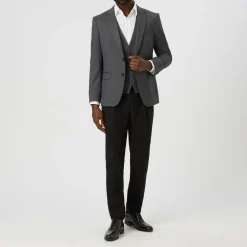 Genius Slim Fit Wool Waistcoat