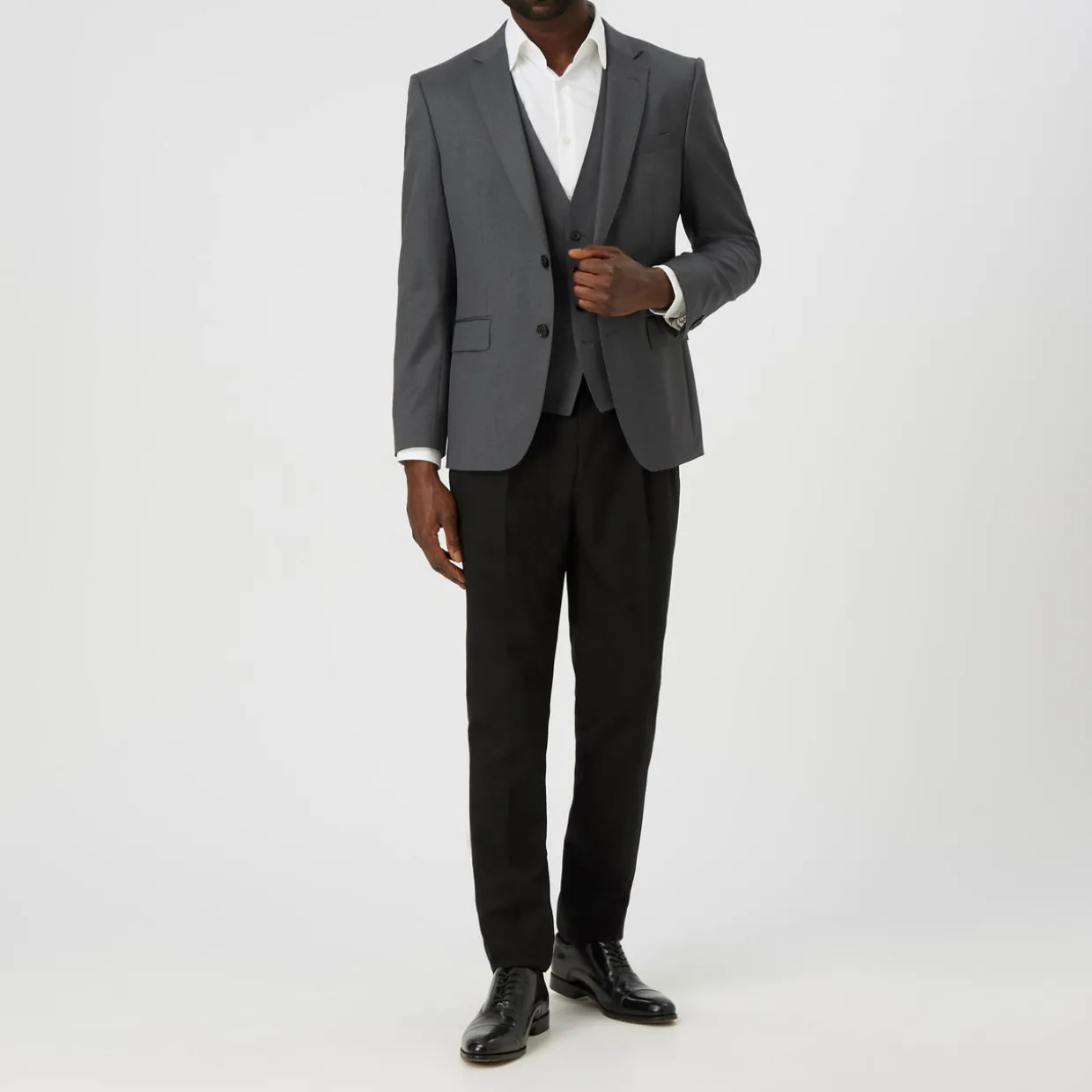 Genius Slim Fit Wool Waistcoat