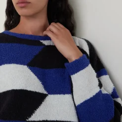 Geometric Knitted Sweater