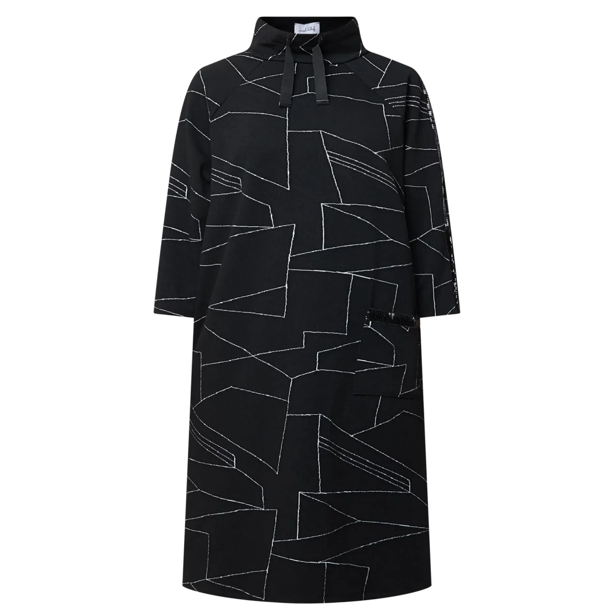 Geometric Print Dress