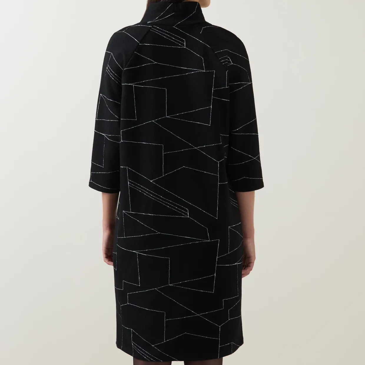 Geometric Print Dress