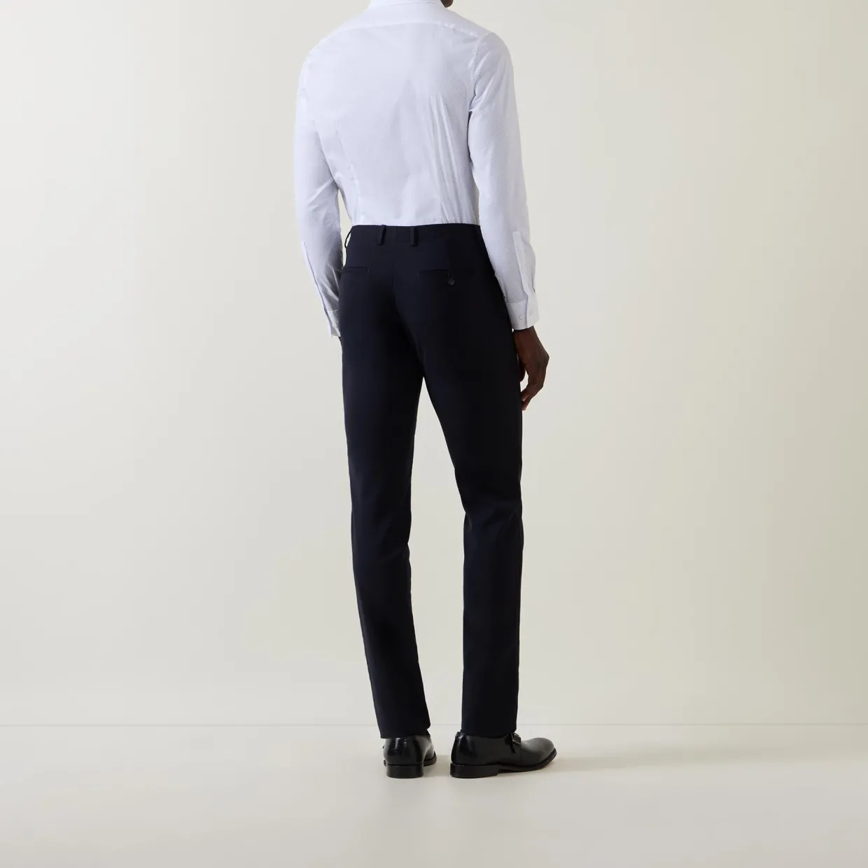 Geometric Single Cuff Formal Shirt
