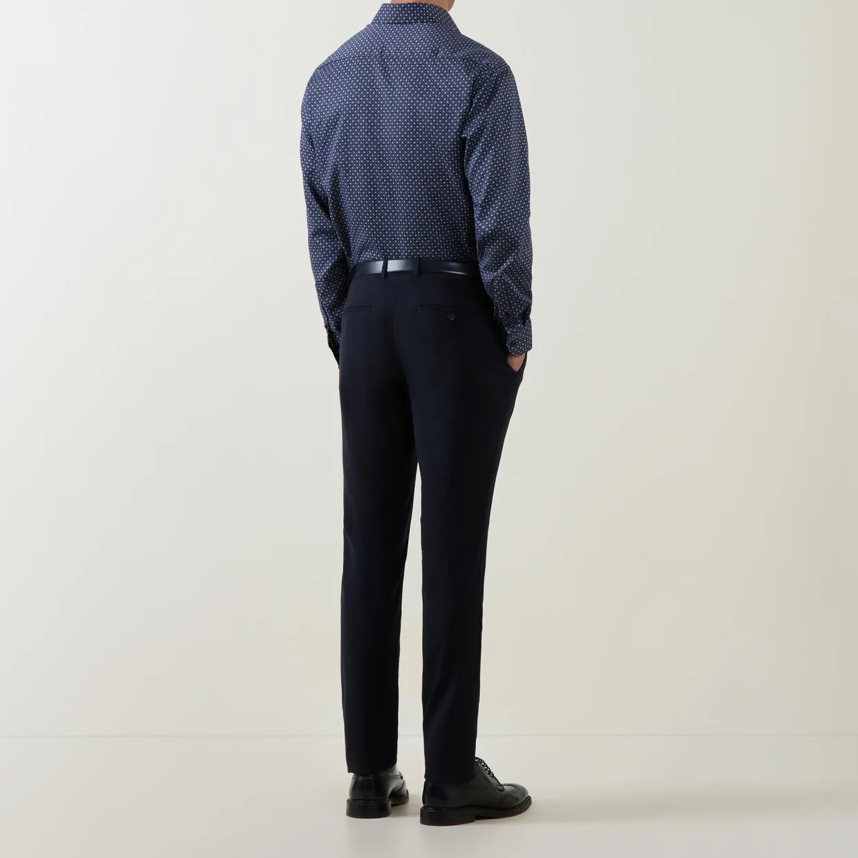 Geometric Single Cuff Shirt