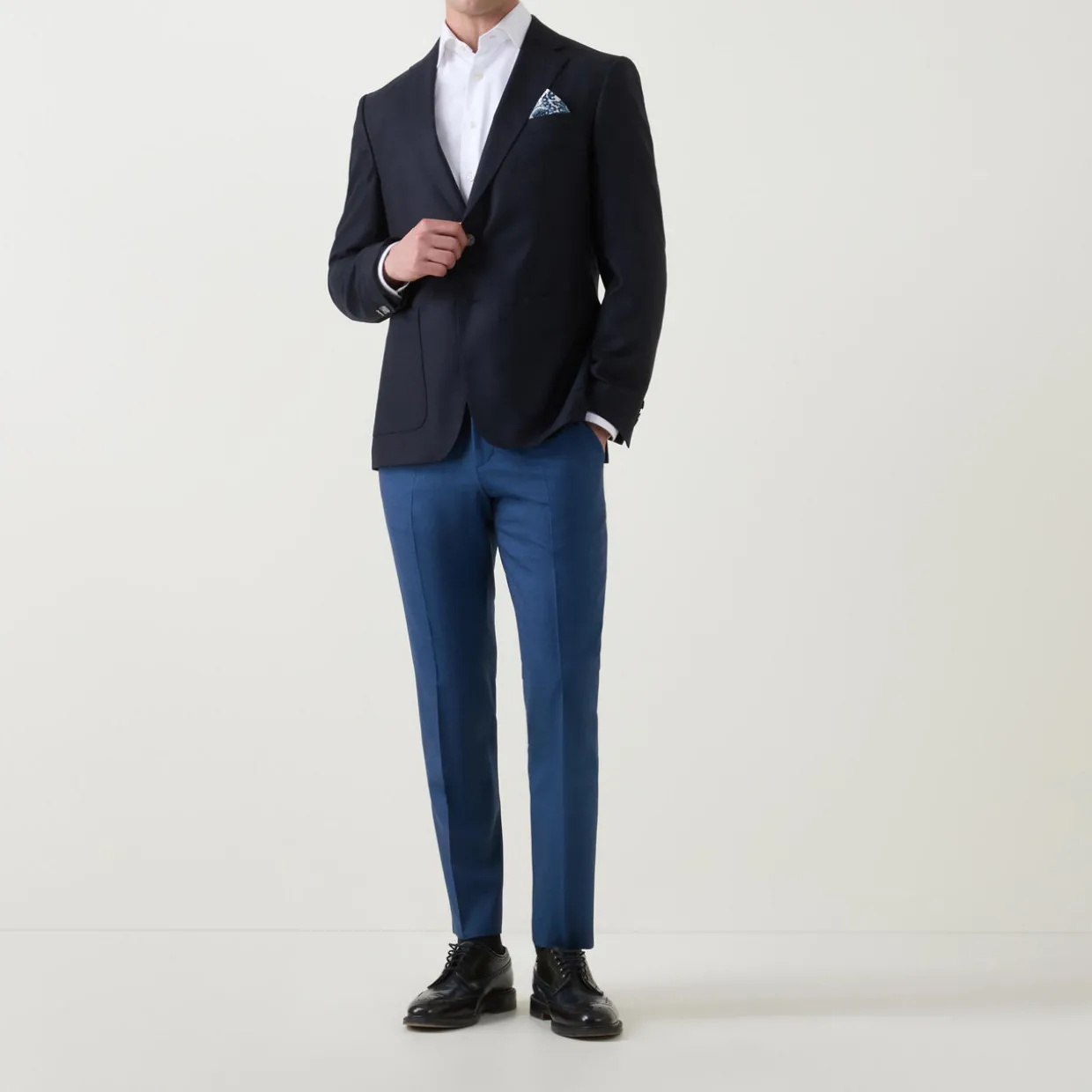 George Mid-Rise Suit Trousers