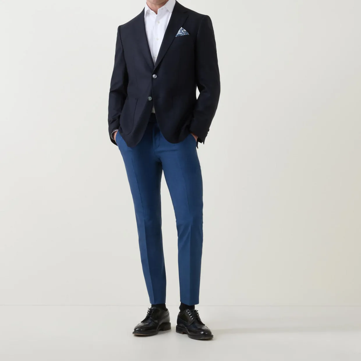 George Mid-Rise Suit Trousers