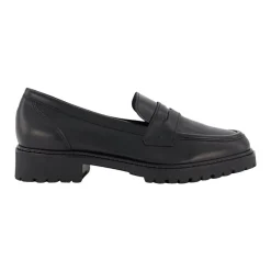 Gild Cleated-Sole Penny-Trim Loafers