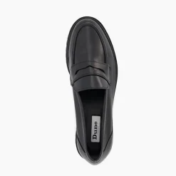 Gild Cleated-Sole Penny-Trim Loafers