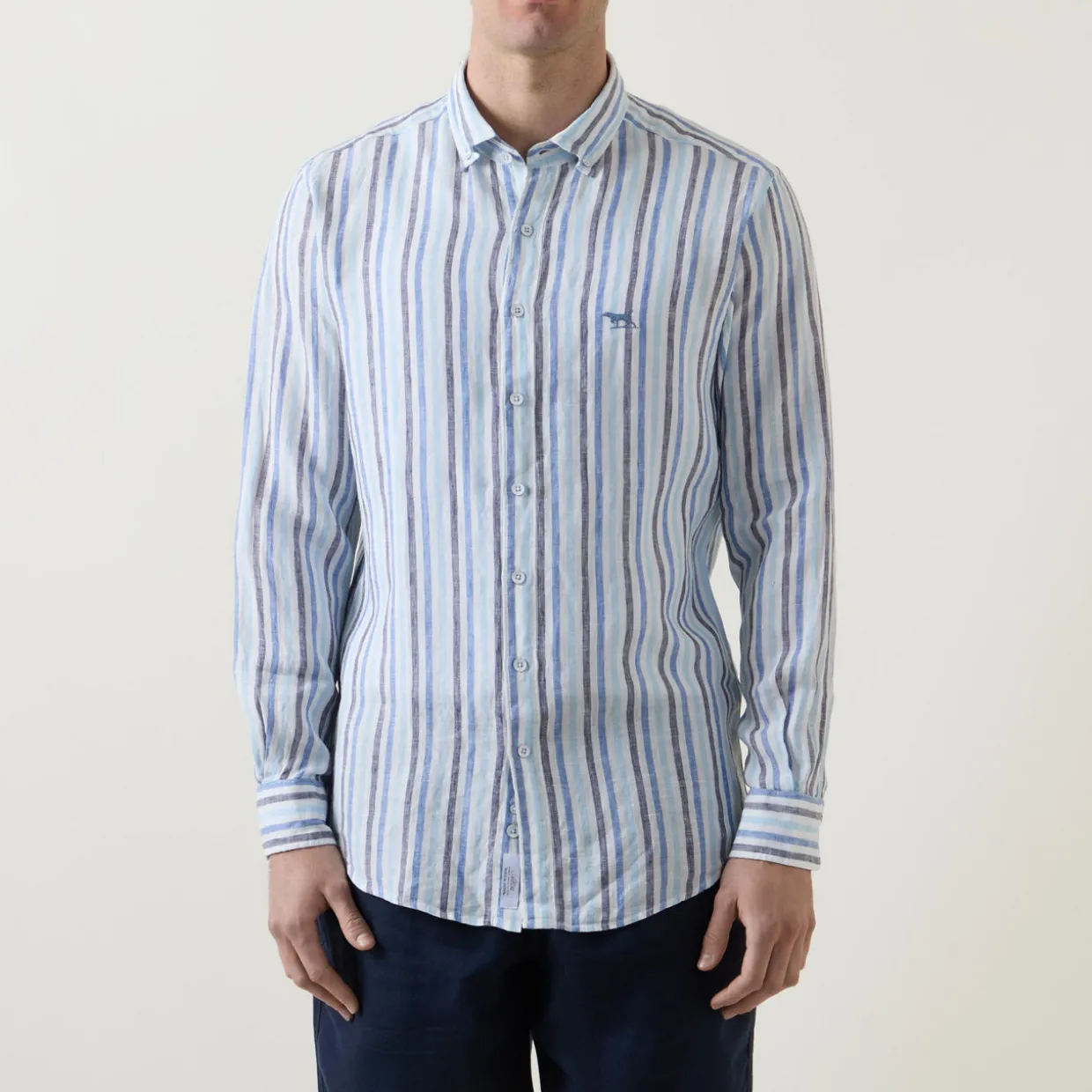 Gimmerburn Striped Linen Shirt