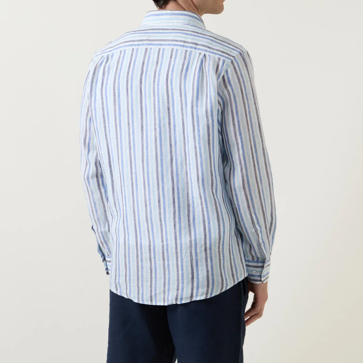 Gimmerburn Striped Linen Shirt