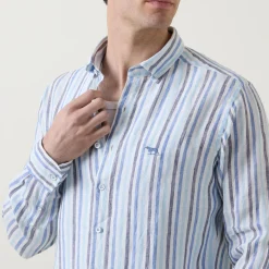 Gimmerburn Striped Linen Shirt