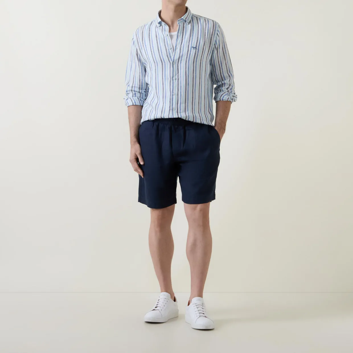 Gimmerburn Striped Linen Shirt