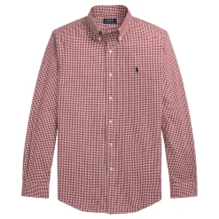 Gingham Check Stretch Shirt