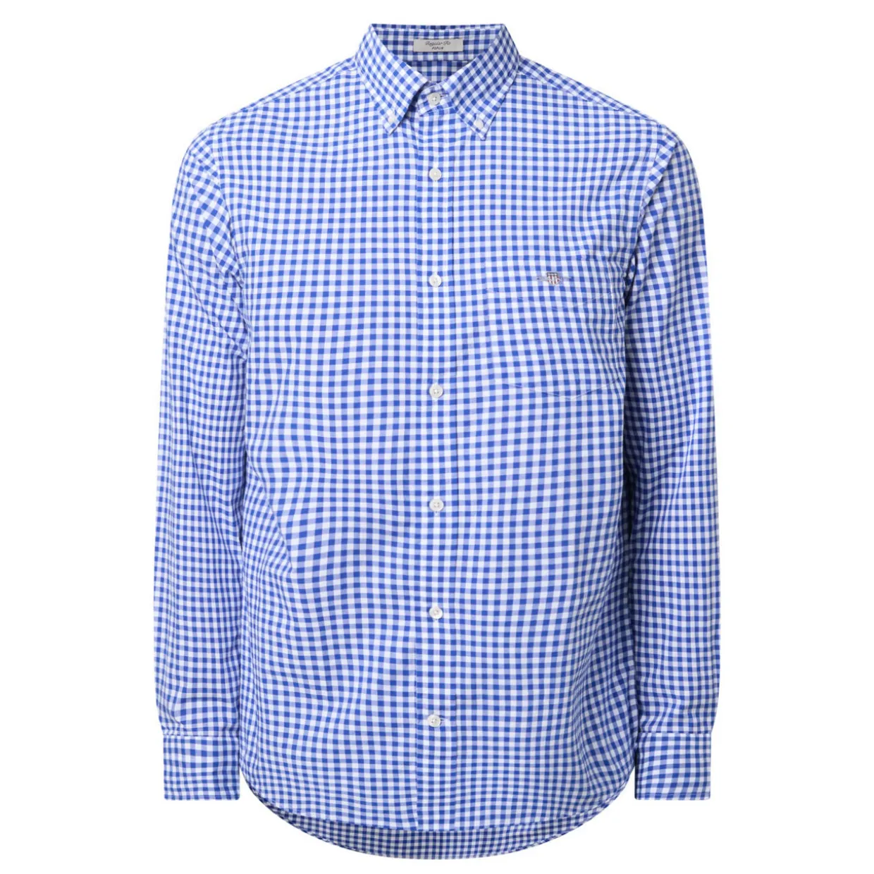 Gingham Poplin Shirt