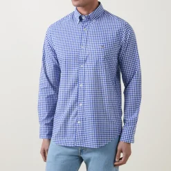 Gingham Poplin Shirt