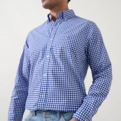 Gingham Poplin Shirt