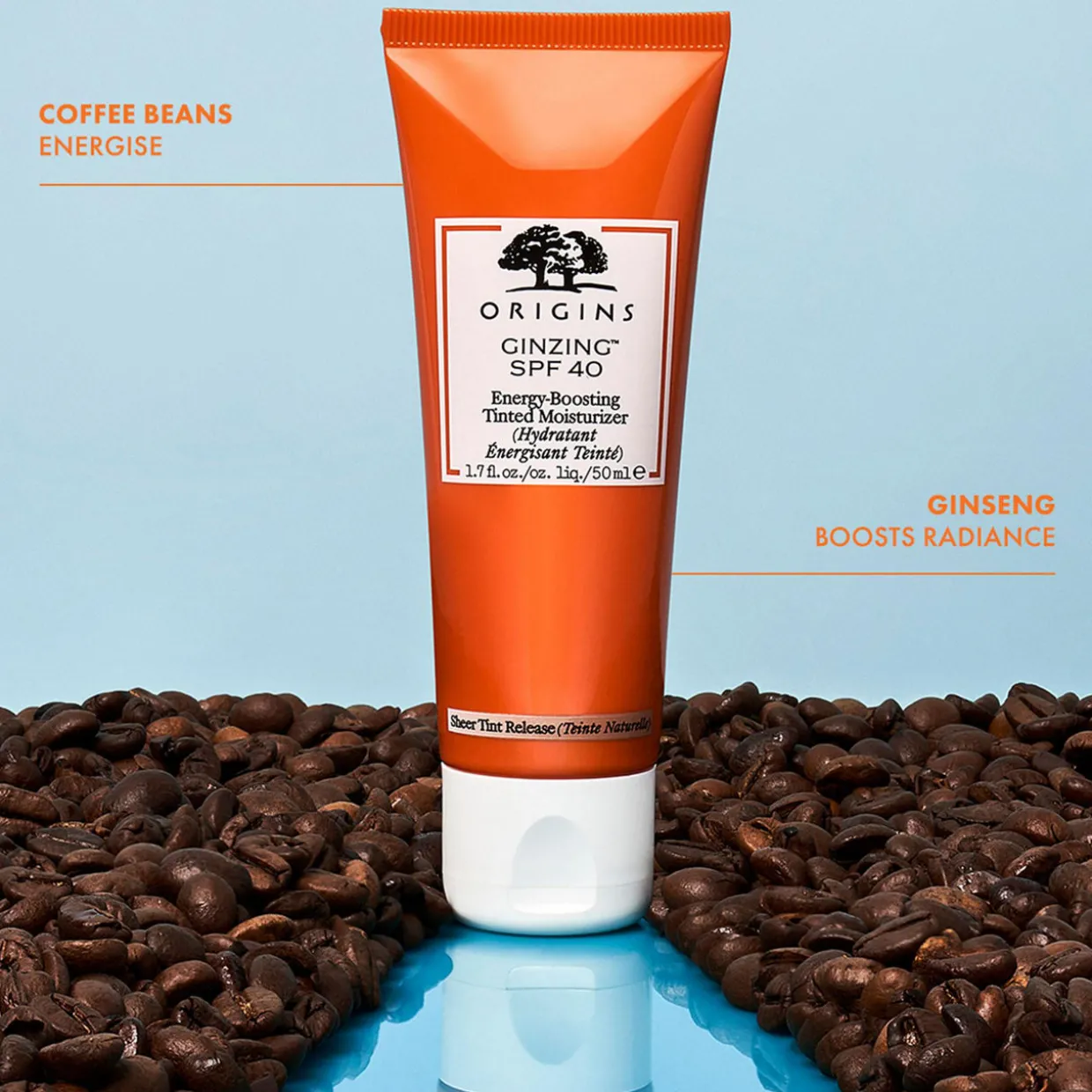 GinZing™ SPF 40 Energy-Boosting Tinted Moisturizer