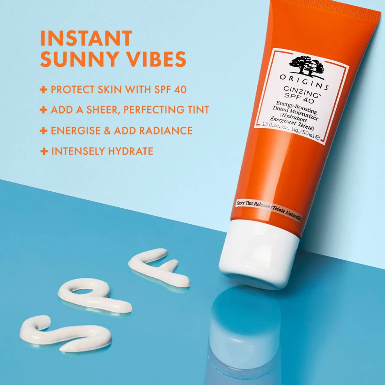 GinZing™ SPF 40 Energy-Boosting Tinted Moisturizer
