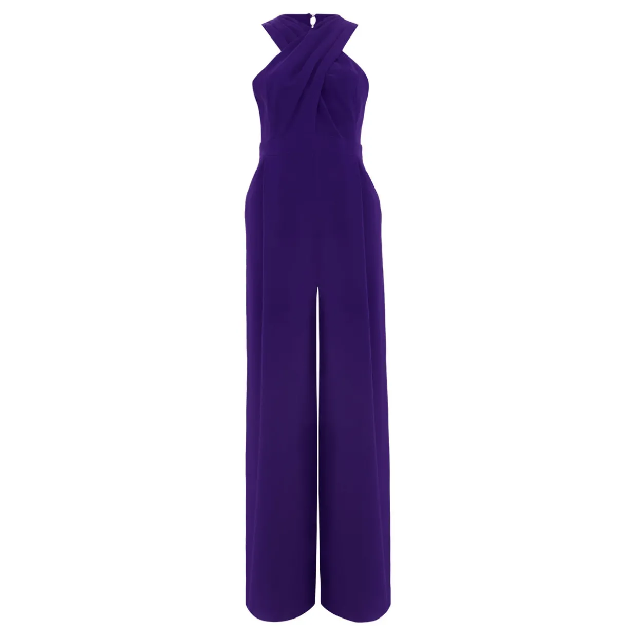 Giorgia Crossover Wide-Leg Jumpsuit