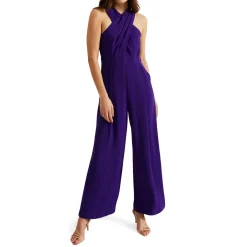 Giorgia Crossover Wide-Leg Jumpsuit