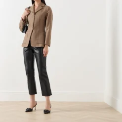 Glauco Check Single-Breasted Blazer