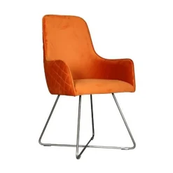 Glendale Dining Chair Tangerine