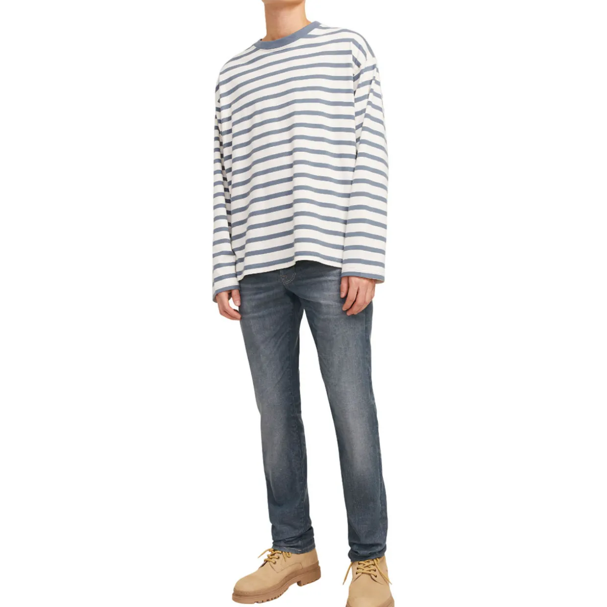 Glenn Mid-Rise Slim Leg Jeans