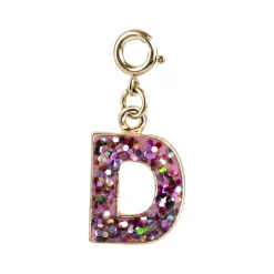 Glitter D Charm