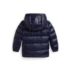 Glossed Hooded Down Puffer Jacket 3-7 Years