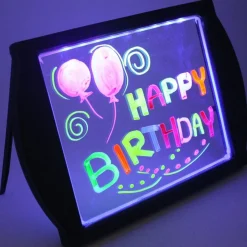 Glow Art Neon Colouring Board