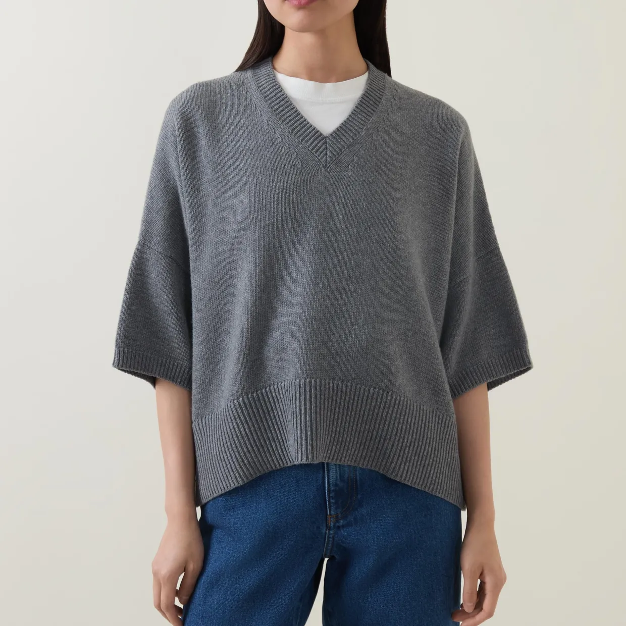 Goletta Knit Cape Sweater