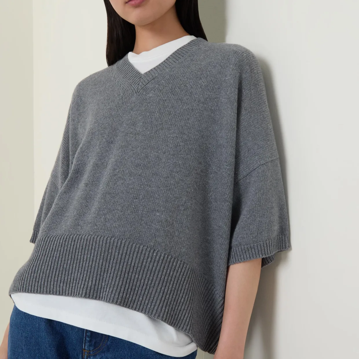 Goletta Knit Cape Sweater