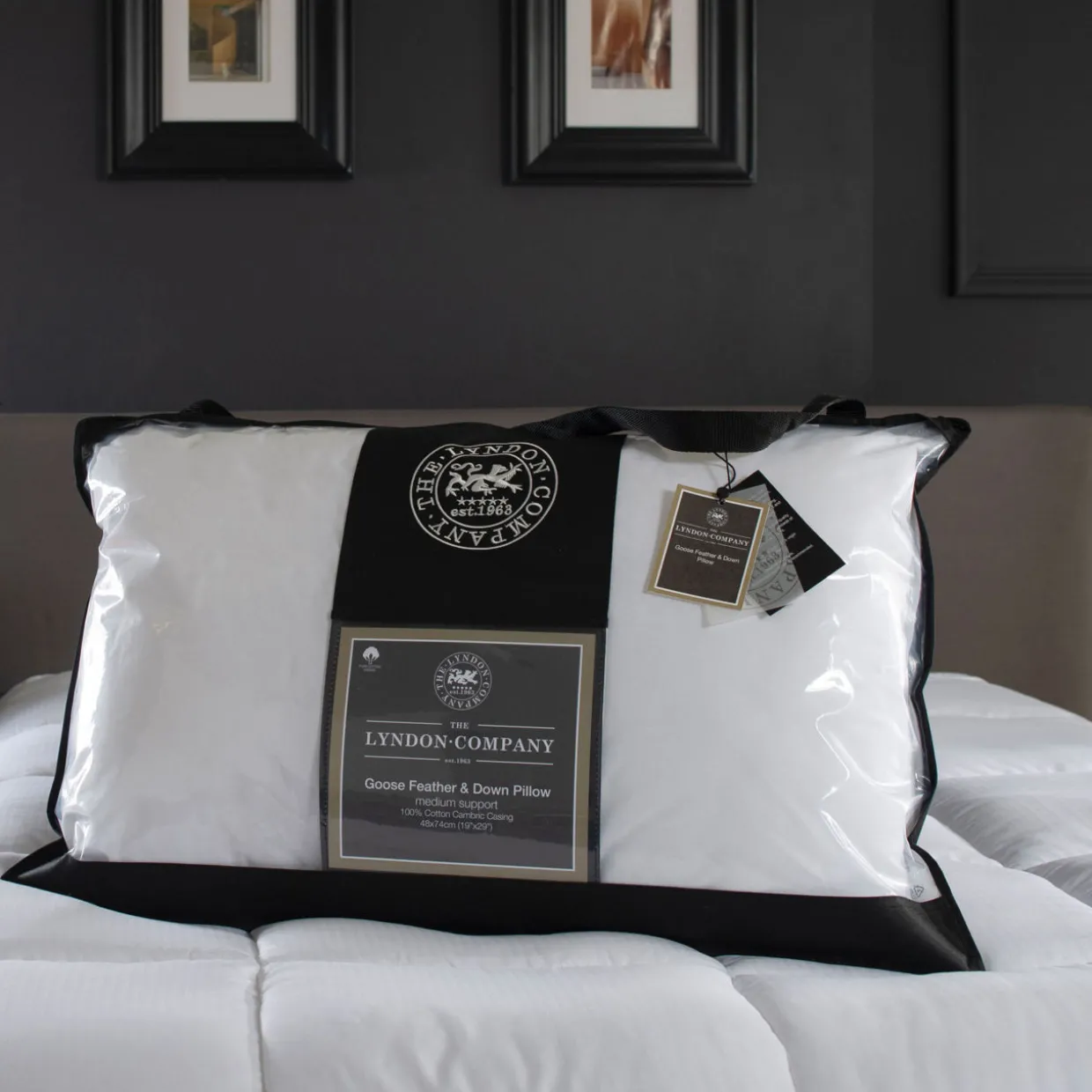 Goose Feather & Down Pillow