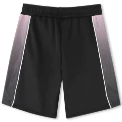 Gradient Stripe Logo Shorts