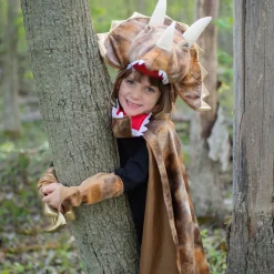 Grandasaurus Triceratops Two-Piece Cape & Claws Set 4-6 Years