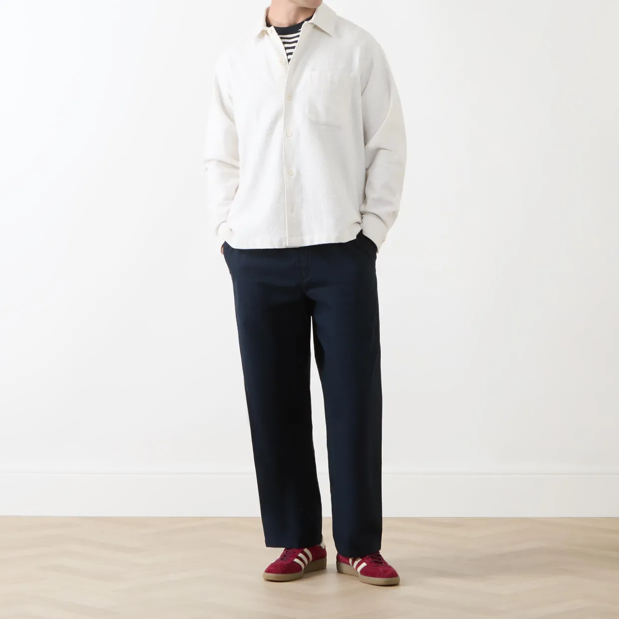 Greenport Drawstring Straight Leg Trousers