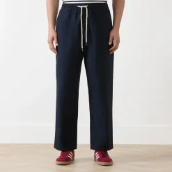 Greenport Drawstring Straight Leg Trousers