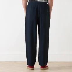 Greenport Drawstring Straight Leg Trousers