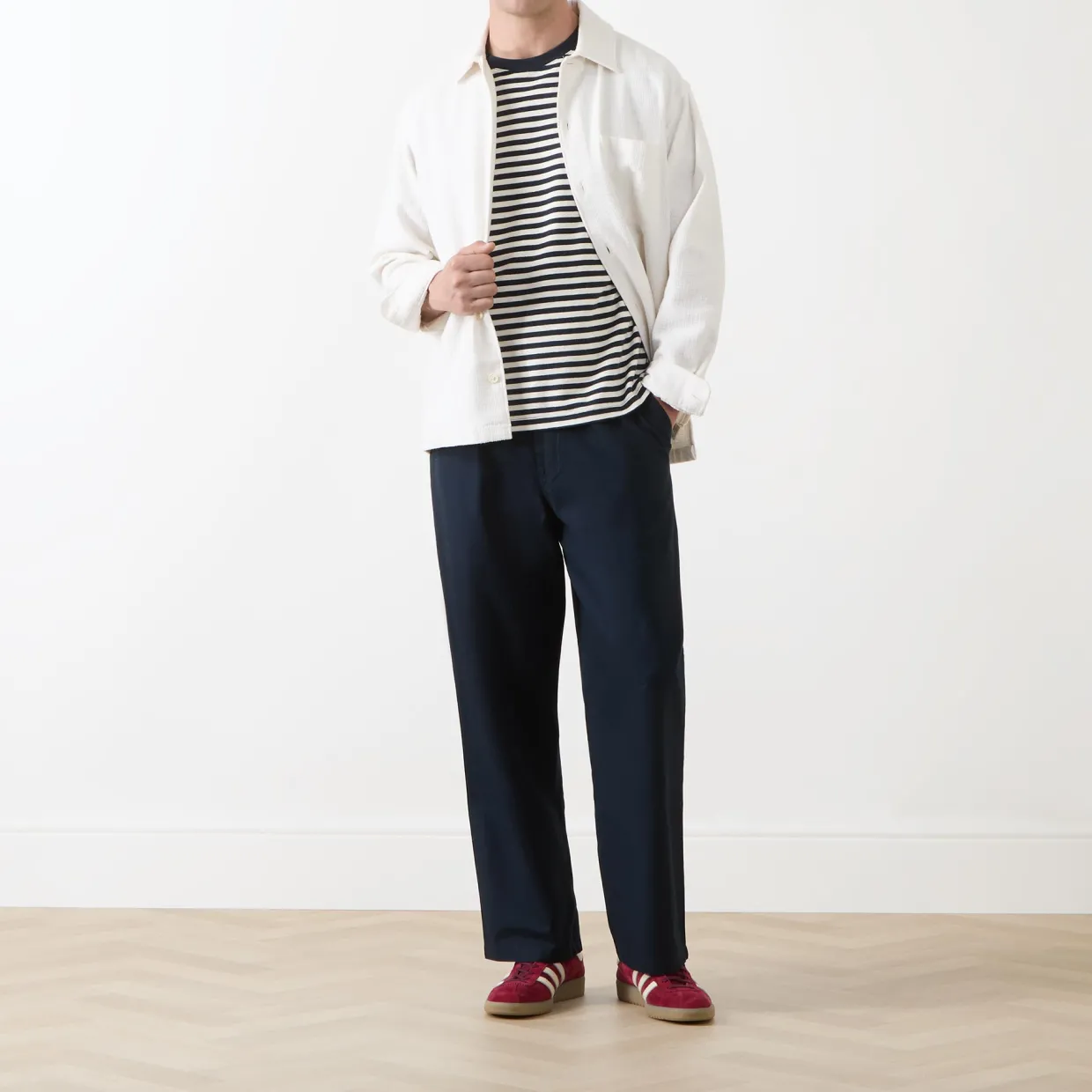 Greenport Drawstring Straight Leg Trousers
