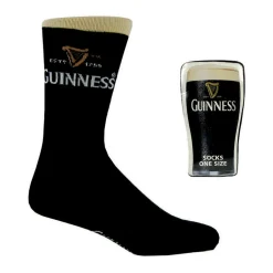 Guinness Pint Compressed Socks In Black