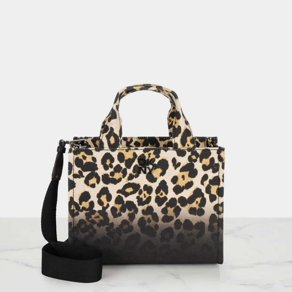 Hadlee Leopard Small Tote Bag